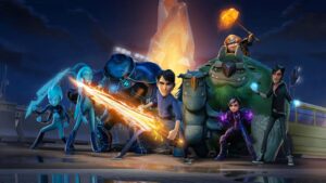 Yingjue Linda Chen Instagram - The hero shot color key for #trollhunters #riseofthetitans #talesofarcadia #visualdevelopment