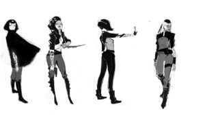 Yingjue Linda Chen Instagram - A once in a lifetime opportunity to design for a #starwars .  Sith from Visions 2 by @elguiristudios directed by @rodrigoblaas was an amazing property to work on, here's early development sketches for Lola, truly a team effort for one of the most beautiful animations in final frame!