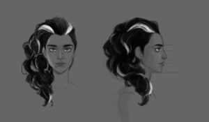 Yingjue Linda Chen Instagram - A once in a lifetime opportunity to design for a #starwars .  Sith from Visions 2 by @elguiristudios directed by @rodrigoblaas was an amazing property to work on, here's early development sketches for Lola, truly a team effort for one of the most beautiful animations in final frame!