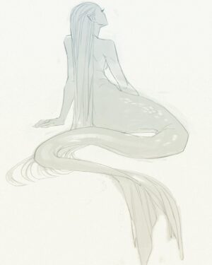 Yingjue Linda Chen Instagram - A small sketch between work tasks