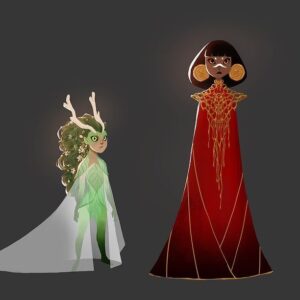 Yingjue Linda Chen Instagram - Other designs for the arcane order for #talesofarcadia #wizards #toawizards #wizardsofarcadia