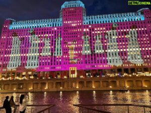 Yinka Ilori Instagram - Last night was a truly magical moment in Chicago , debuting my first film OMI OKUN to the world last with  @artonthemart It brought out soo many emotions and feelings of peace. To experience this with a live audience in Chicago gave me soo much joy and inner peace. Watching the greats it brought some people and the connection to story some people found was more than anything I wanted this film to do so thank you world. I hope I made you proud mama ❤️ I really do hope that the world gets to see this film because it truly is my most personal work to date. Thank you Cynthia @artonthemart for trusting me and giving me the space to dream so I could tell this story, thank you to Jennifer @momentum_textiles_walls for sparking the light to lgnite the fire. A huge thank you to my collaborators @jameswilliamblades for creating the beautiful sound for the film, @tedleswer Ted Le Sueur for the incredible 3D Animation, without you both this wouldn’t have been possible and I really mean this for real. A huge thank you to my incredible team as always small but mighty 💎💎. CHI-TOWN 🚀🚀🚀
:
Launching as a part of Chicago’s landmark 2024 ART on THE MART summer headline commission (June 6 – September 11, 2024), ‘Omi Okun’, (Yoruban for ‘Sea Water’) is an immersive art film that mirrors Yinka Ilori’s personal memories with the Pentecostal Aladura church in London and the revelations that arise beyond. The film follows the journey of a church member through various rituals and pilgrimage to the seaside. It depicts the transformative act of belief, seeking healing and strength in the community. Mixing moving artwork with sound, central to the narrative is Psalm 24 of David, which is read aloud by Ilori as he reflects on the sovereignty of higher powers.