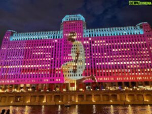 Yinka Ilori Instagram - Last night was a truly magical moment in Chicago , debuting my first film OMI OKUN to the world last with  @artonthemart It brought out soo many emotions and feelings of peace. To experience this with a live audience in Chicago gave me soo much joy and inner peace. Watching the greats it brought some people and the connection to story some people found was more than anything I wanted this film to do so thank you world. I hope I made you proud mama ❤️ I really do hope that the world gets to see this film because it truly is my most personal work to date. Thank you Cynthia @artonthemart for trusting me and giving me the space to dream so I could tell this story, thank you to Jennifer @momentum_textiles_walls for sparking the light to lgnite the fire. A huge thank you to my collaborators @jameswilliamblades for creating the beautiful sound for the film, @tedleswer Ted Le Sueur for the incredible 3D Animation, without you both this wouldn’t have been possible and I really mean this for real. A huge thank you to my incredible team as always small but mighty 💎💎. CHI-TOWN 🚀🚀🚀
:
Launching as a part of Chicago’s landmark 2024 ART on THE MART summer headline commission (June 6 – September 11, 2024), ‘Omi Okun’, (Yoruban for ‘Sea Water’) is an immersive art film that mirrors Yinka Ilori’s personal memories with the Pentecostal Aladura church in London and the revelations that arise beyond. The film follows the journey of a church member through various rituals and pilgrimage to the seaside. It depicts the transformative act of belief, seeking healing and strength in the community. Mixing moving artwork with sound, central to the narrative is Psalm 24 of David, which is read aloud by Ilori as he reflects on the sovereignty of higher powers.