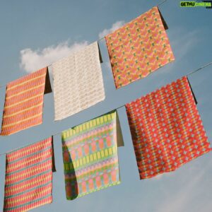 Yinka Ilori Instagram - New collection launching this week in Chicago for @momentum_textiles_walls @neocon_shows a collection of textiles and wall coverings 👌🏾 celebrating the power of dreams and affirmations inspired by Dreamcatchers ❤️ Chi-Town soon come 🔐