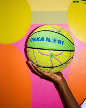 Yinka Ilori Instagram - Grounded and grateful 🏀🏀🏀. Only 200 of the OJUKOKORO EDITION BASKETBALL have been produced. Each one is 
individually printed and will arrive with a signed certificate of authenticity 🏀
Yinka Ilori’s newest edition is inspired by the Yoruba word “ojukokoro” meaning “greed” and basketball’s grounded spirit. “Ojukokoro” can be interpreted as the human desire to always want more. The game of basketball requires the opposite, it’s a team sport that calls for its 
players to succeed by working with what they already have – it has mindfulness at its core.
Link in bio 🤲🏾 @yi_objects