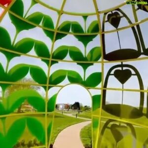 Yinka Ilori Instagram - Slices of Peace is a public permanent artwork by artist and designer Yinka Ilori MBE that has been installed in Orchard Park – a new public park in Kings Hill, near West Malling in Kent.
:
Slices of Peace is inspired by the rich culture and heritage of Kent, in particular, its history of apple growing. The installation consists of a group of brightly-coloured, decorative apple sculptures with an accompanying soundscape composed by Peter Adjaye.
:
The life cycle of apples – from seed to flower to fruit – forms the basis of the playful patterns that Yinka Ilori has designed for the sculptures.
:
In 2021, Yinka Ilori began a three-month residency in Kings Hill, regularly visiting the area and hosting a series of events themed around the senses, with support from students at University for the Creative Arts. These culminated in a choral workshop led by @music4architecture sound artist Peter Adjaye, supported by jazz vocalist Randolph Matthews, based on a vocal composition written by Peter using West African ‘Call and Response’ techniques. Adjaye has created a soundscape, Freedom Sounds – Lift Every Voice, to accompany Yinka Ilori’s artwork.
:
Yinka Ilori was appointed as Artist in Residence in Kings Hill in 2021 as part of the Kings Hill Public Art Commission: a cultural partnership between Kings Hill development partners Liberty Property Trust and Kent County Council (KCC), Turner Contemporary, and the University for the Creative Arts (UCA), as part of a placemaking strategy by FutureCity.
:
Slices of Peace was curated by Turner Contemporary.
:
Fabricated by @fcwltd 
:
🎥 Mark Davy