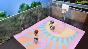 Yinka Ilori Instagram - New edition, new energy 💫 - LINK IN BIO 🏀 🏀🏀
The OJUKOKORO EDITION BASKETBALL is now live.
This short film by stop motion animator @jon.frier celebrates the meaning of Yinka Ilori’s newest edition and reminds us that we’re stronger together than we are apart 💫💫💫
Inspired by the Yoruba word “ojukokoro” which translates to “greed”, the bright and colourful 
stop motion sees two children playing basketball outdoors before the basketball grows legs and begins to run away. Working together, the children are able to catch up to the ball and throw it into the net – without unity and togetherness, there’s no chance of winning.