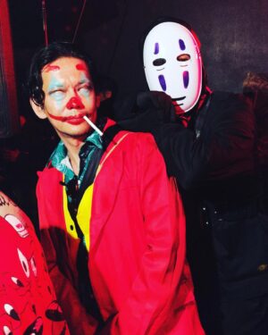 Yojiro Noda Instagram - Ended up being🫥

最終的には

#kaonashi
#happyhalloween 
#🎃🎃🎃

@lala__takahashi 
@kunichi_nomura