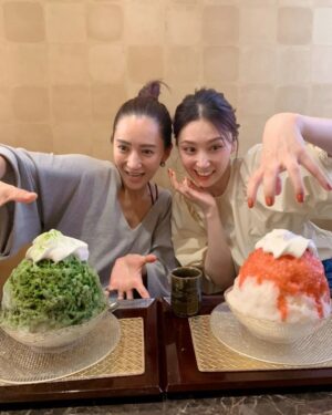 Yoko Mitsuya Instagram - 夏ですねぇ🍧☀🤤