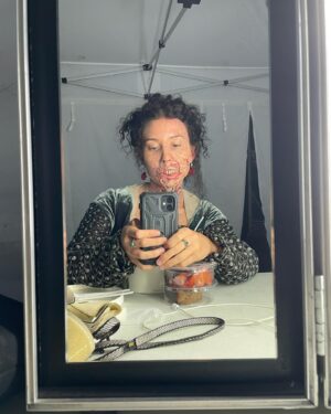 Yolanda Lynes Instagram - The Witcher S3 ⚔️🐺
Starting with my favourite look 🧟‍♀️
Doubling the beautiful @aisha_fabienne_ross 🤩 
Thank you @wolfgang_stegemann and all the team 🐺🖤⚔️

I don’t have the insta @‘s for the talented makeup artists, but bravo to them for the hours spent making this look 🧟‍♀️🖤 

#TheWitcher #TheWitcher3 #TossACoinToYourWitcher #Witcher #sfxmakeup #SFX #Witcher3 #MakeUpOfTheDay #OOTD #LOTD #Makeup #MakeUpTutorial