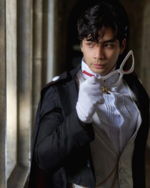 Yoshi Sudarso Instagram - 🌹It took me 4 years to finally cosplay my Princess Serenity!🥹❤️ Big shout out to @yoshi_sudarso for being my Tuxedo Mask!🌹🌹First time cosplaying with him, I was shy at the beginning but I became more comfortable toward the end of the shoot!!🌹
I’m looking forward to cosplay with Yoshi again! He’s easy going and so GOD DAM CUTE!🌙🥰 
📸PC: Amazing @alive_alf ✨💯 TYSM love❤️❤️
Prop: @mepirate001 and @ugamicosplay 
Assistant: @sayorichu @auraaura_chan