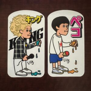 Yosuke Kubozuka Instagram - 沖縄でゲット♪
LiLyさんありがと☻

#ステッカー
#非売品