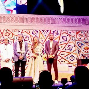 Youcef Sehairi Instagram - A l’occasion de mon anniversaire le prix de meilleur acteur arabe pour le rôle de Khaled dans le film le sang des loups de Amar Sifodil au festival du film arabe a Meknès