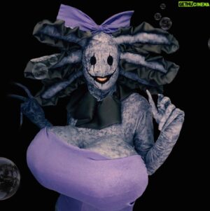 Yovska Instagram - 🤭💜I came home and my Axolotl was all grown up 🤯
.
Outfit inspired by my pet axolotl Plum 🥺slide to last image to see her. Also paying homage to my Dragula Season 3 promo
.
 #art #dragula #costume #design #axolotl #weirdcore #cursedimage #cursedmeme #drag #altdrag #clubkid #furry ? #fashion #dragrace #canadianart #canadianartist #cosplay