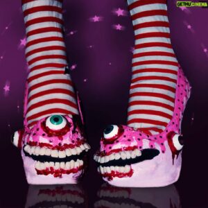 Yovska Instagram - 🍬🍭It’s not easy….being a magical girl 😞🌠
.
My last outfit that will grace the Dragula stage! Thanks so much yall happy to have given it one last try ⭐️swipe for shoe closeup. Outfit by me, corset by @zombi3lee 
.
Watch new episodes of “The Boulet Brothers Dragula: Titans” every Tuesday on Shudder and AMC . Be sure to follow @bouletbrothers @shudder & @bouletbrothersdragula to satiate your hunger for all things Drag, Filth, Horror & Glamour.
#art #dragula #witch #candywitch #fashion #whimsical #fantasy #design #costume #candyland #altdrag #clubkid #photography #hanselandgretel #canadianartist #torontoartist #torontodrag #canadiandrag