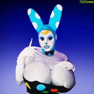 Yovska Instagram - 🎂 My AC Birthday twin is Francine ⭐️ January 22nd 🎀 Who is yours? 🎂 We are Live on twitch.tv/yovska All day today!!!! Come say hi 👋 
.
#animalcrossing #francine #cosplay #cute #whimsical #drag #altdrag #dragrace #canadiandrag #photography #fashion #design #art #clubkid #birthday #costume