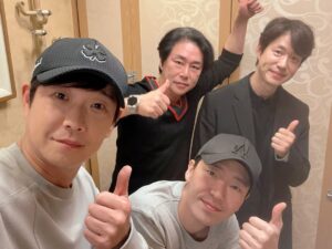 Yu Jun-sang Instagram - 엄유민법 .우리는 하나 둘 셋 넷
Let’s go
#엄기준 #유준상 #민영기 #김법래
#엄유민법