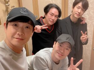 Yu Jun-sang Instagram - 엄유민법 .우리는 하나 둘 셋 넷
Let’s go
#엄기준 #유준상 #민영기 #김법래
#엄유민법