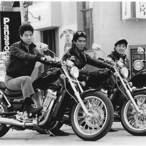 Yuji Okumoto Instagram - #TBT Promo shot of me and the guys for Karate Kid 2. @joey_miyashima #MarcHayashi

#Suzuki #80s #KarateKid #KarateKid2 #Badguys #Villains #Movies #Film #Nostalgia #Actors