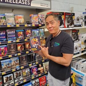 Yuji Okumoto Instagram - Traveled to Carthage, Texas and look what I found at their Walmart.

@_thepapertigers #ThePaperTigers #ThePaperTigersMovie #BluRay #DVD 

#BloodStreams #Carthage