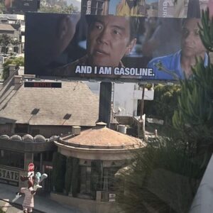 Yuji Okumoto Instagram - Thanks Netflix! First time having my face plastered on a billboard on Sunset Blvd! Grateful. 🙏 Thanks for passing along the photo, @dolphman74. 
#netflix #cobrakaiseries #cobrakai #cobrakaiseason5 

@ralph_macchio @thomasiangriffith 
@cobrakaiseries @netflix
