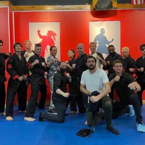 Yuji Okumoto Instagram - Cobra Kai Topanga Dojo. Maybe trouble looking for you. #cobrakai #cobrakaiseason5