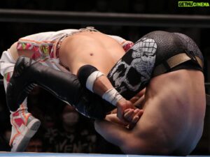 Yujiro Kushida Instagram - アレックスシェリーに教えてもらった秘技で2勝目！
IWGPチャンピオンに勝っちまったぜ。

Thank you @jet2flyy and @alexshelley313