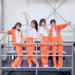Yuka Nishio Instagram - #ハピアラ #D4DJ #ハピアラ課外活動 #HappyAround #西尾夕香 #三村遙佳 #各務華梨 #入江麻衣子 #ジャージ #バスケ ? #サッカー ?