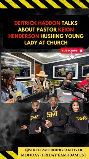 Yung Joc Instagram - Tomorrow we have @dhaddy Deitrick Haddon in the building and we had some serious spiritual questions. 🧐
How would he have addressed the young lady in church who caught the Holy Spirit? And what his thoughts are on the tradition church v. the modern church. 

Tap in at 8am est! You don’t want to miss this.