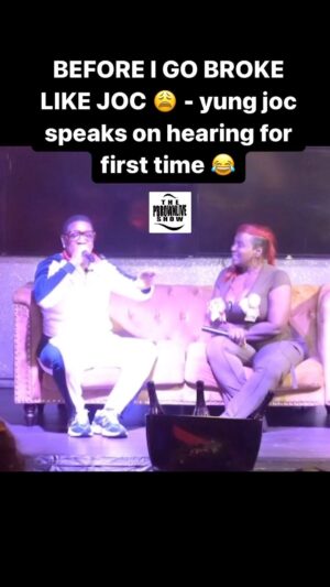Yung Joc Instagram - 😂😂😂😂😂😂 the @pbrownliveatl green couch @JOCLIVE interview did not disappoint!!!! full inter view coming soon!!!!! #pbrownliveshow #thegreencouch - powered by @status_network @xposurestudios_atl @pbrownliveatl @jacktreent !!! ----- 

info on interviews / hosting text 404-427-7107