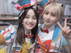 Yuri Yoshida Instagram - ＨＬＳＹ🧸🎪
世界を笑顔にできたかな！？💫

#ハロハピ #GBP2022
#伊藤美来 ちゃん #みっく #こころん