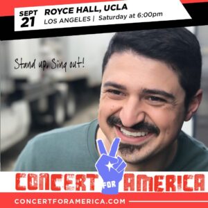 Yuriy Sardarov Instagram - Come hear my family’s story this Saturday at UCLA’s Royce Hall. All proceeds support the National Immigration Law Center. For tix and livestream, check the link in my bio! #concertforamerica