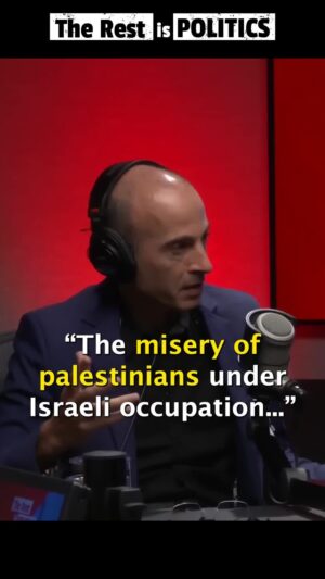 Yuval Harari Instagram - Can Hamas' horrific violence incentivize peace? Will it alleviate the misery of Palestinians under Israeli occupation? Obviously not. There is no calculus for who is suffering more – only for what it's still possible to do in the future to reach reconciliation. This is what all sides should focus on.

Link in bio for the full @restispolitics interview about the Israel-Hamas war.

Recorded on 14 October 2023, and available in audio on all podcasting platforms.
