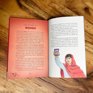 Yuval Harari Instagram - "For thousands of years, people all over the world believed that women were inferior to men and could never be priests, teachers, or rulers. It took a lot of people all over the world doing a lot of brave things to change the story of women. One of them is Malala Yousafzai, who was born in 1997 in the town of Mingora, Pakistan."
------
This excerpt from my children's book 'Unstoppable Us: Why the World Isn't Fair' attempts to condense thousands of years of painful history and to celebrate the revolution that gave women a voice – in a way that's digestible for middle-grade readers. Let's hope that in the future, equal opportunities will prevail and this text will read like science fiction. Happy International Women's Day.

#internationalwomensday

Illustration: @ricard_zaplana