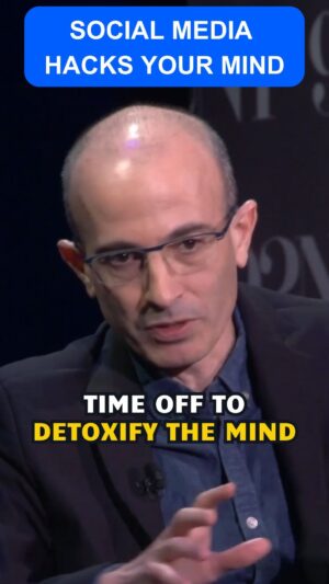 Yuval Harari Instagram - Social media and smartphones are designed to hack our brains and press our emotional buttons. We are constantly flooded with information and it is vital we find the time to disconnect in order to protect our mental well-being.

#YuvalNoahHarari #DigitalWellness #MentalHealth