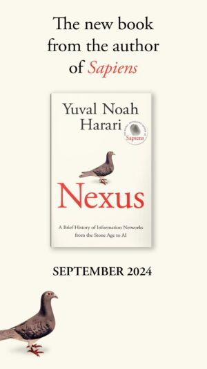 Yuval Harari Instagram - The age of AI is here. What can history teach us?
‘NEXUS’ by Yuval Noah Harari, tells the thrilling story of how information networks have made and unmade our world. This new book takes us from the Stone Age through the canonization of the Bible, early modern witch-hunts, Stalinism, Nazism, and the resurgence of populism today. Harari highlights the urgent choices we must make, now that non-human intelligence threatens our very existence, and invites us to rediscover our shared humanity.

Order ‘Nexus’ in your language: link in bio!
Out September 10, 2024.

#NexusBook #AI #information #newbook #book #YuvalNoahHarari