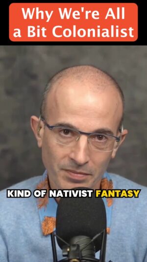 Yuval Harari Instagram - Some people feel strongly that all colonialist legacies should be eradicated. Is it possible to achieve such a goal? Well, when such views are expressed using imperial languages (spoken by over 90% of the world's population), the answer is clearly – no. The idea that you can go back in time and erase all traces of colonialism is simply unrealistic. But just because we received certain legacies from our ancestors, that doesn't mean we have to behave like them!

From a recent conversation with @adamgrant for the ReThinking podcast. Link in bio for for the full session.

#colonialism #imperialism #language #history