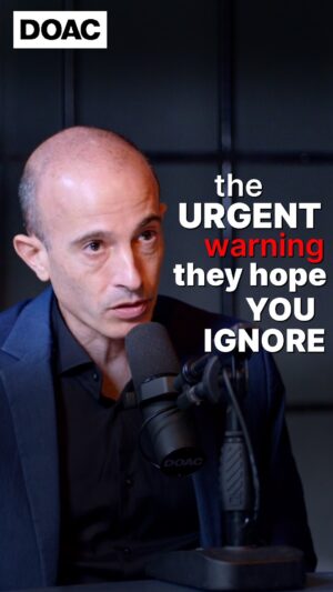 Yuval Harari Instagram - Yuval Noah Harari: An Urgent Warning They Hope You Ignore. More War Is Coming!

World-renowned intellectual, Yuval Noah Harari has thrilled millions of readers around the globe, delving into who we are, how we got here and where we're going through his multi-million best selling book, Sapiens: A Brief History of Humankind. 

And in today’s conversation Yuval shares insights that have the power to change the world as we know it.

Powerful, insightful and thought provoking. 

This one is not to be missed. 

Search ‘the diary of a ceo’ on YouTube for the full episode OUT NOW 🤯