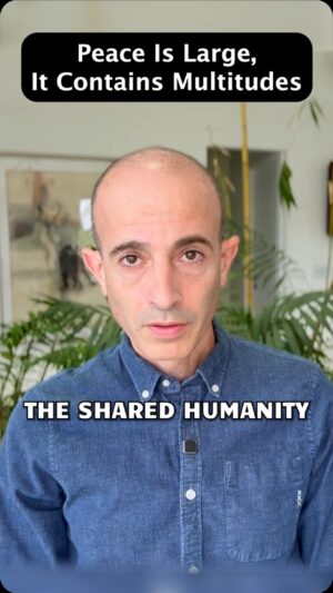 Yuval Harari Instagram - In the present historical circumstances, the best way to ensure the individual and collective rights of Palestinians and Jews is to maintain two related but separate states, in the land between the Mediterranean Sea and the Jordan River.

#peace