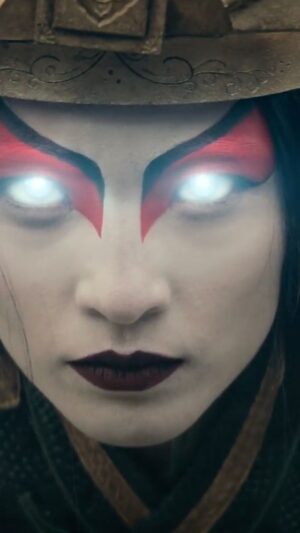 Yvonne Chapman Instagram - Shoutout to the outstanding makeup, hair and costume artists of #avatarthelastairbender who brought #kyoshi to life 🥹🤍@avatarnetflix @netflix

HOD makeup: Rita Ciccozzi
HOD costumes: @fks_designs 
HOD hair: @juliemchaffie