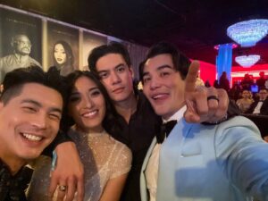 Yvonne Chapman Instagram - Thank you @character.media for a beautiful night 🤍 @unforgettablegala 

Dress: @stephancaras Styled by: @sarahdarceystyle 

#unforgetablegala2022 #cwkungfu
