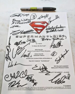 Yvonne Chapman Instagram - And that's a wrap 🥹 HUGE CONGRATS to the wonderful and talented cast and crew of @cwsupermanandlois ! I am SO grateful for this beautiful experience in its final season with you all. It was a joy and honor to work on this set 🤍🤍🤍
