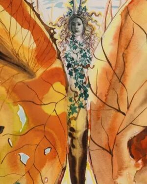 Yvonne MacInnis Instagram - Inspired by legendary #surrealist artist, Salvador Dalí 🦋 and last weeks @paintedwithraven theme “WERK OF ART” 🖼🎨

swipe —> right for original art Inspo 

I created this headpiece to symbolize the rebirth of the “new earth”, breaking through cages of oppressive thoughts - post pandemic- after the incubation and all the yucky mushy messyness of the last couple years, emerging new, bright, expanded, connected, divine beings 🌟🦋🌟

Makeup used: 

Foundation @kevynaucoin 
Powder @anastasiabeverlyhills 
Cheek @yslbeauty 
Eyeshadow @anastasiabeverlyhills 
Topper @cozzettebeauty 
Mascara @revlon 
Metallic Detials @danessa_myricks 
Lipstick @thecreativemakeup 

#makeupart #creativemakeup #makeupartist #colorfulmakeup #butterfly #emergence #creativemakeupartist #makeupisart