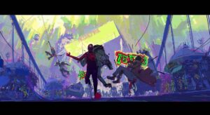 Zac Retz Instagram - India concept #acrossthespiderverse📷 #spiderverse📷 (this was based on a storyboard, anyone know who drew this amazing board?)