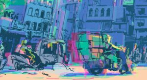 Zac Retz Instagram - India concept #acrossthespiderverse #spiderverse