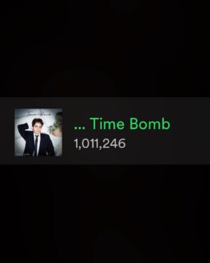 Zachary Gordon Instagram - Thank you for 1 Million streams on “Time Bomb” 🔥 New song announcement this Friday ♥️🎸🥹 Who’s ready … ?