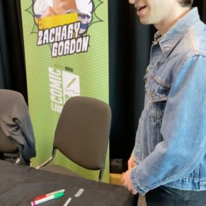 Zachary Gordon Instagram - Missing Liverpool and all the UK fans I was fortunate enough to meet at Comic-con last weekend !! 💚 Thank you for being so kind to me and I can’t wait to meet more of you! ALSO major shoutout to @zacharysbomb for having me write my lyrics on her arm so she could get them tattooed immediately after - very surreal moment for me ♥️ Until next time 😊