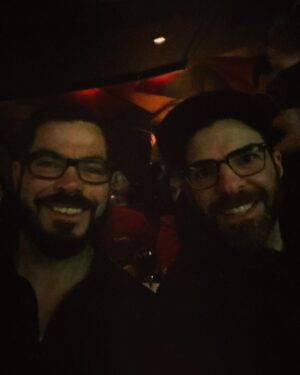 Zachary Quinto Instagram - so happy to have elder quinto in town for the beginning of our adventure...