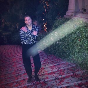 Zachary Quinto Instagram - midnight in the garden of good(venchy) and evil... thanks to @lamarquisette and everyone @givenchyofficial for having me! it was a spectacular show in a truly unbelievable location. i was already such a fan of @clarewaightkeller - but tonight took my admiration to a new level.