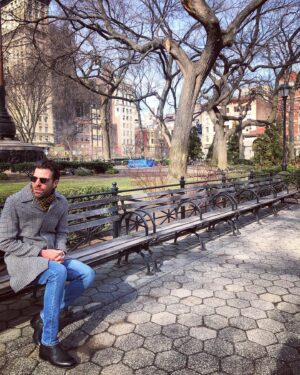 Zachary Quinto Instagram - parking it...